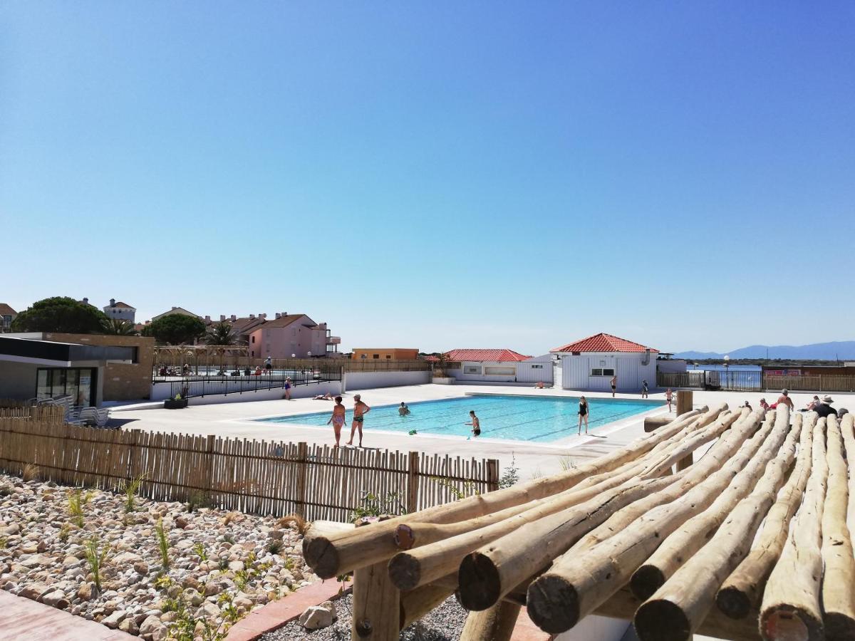 Appartement Tout Confort A Cap Coudalere Avec Vue Magnifique Sur Le Canigou Au Bord Du Lac - Check In Automatise - Parking Gratuit - Aire De Jeux D'Enfants - เลอบาร์กาแรส ภายนอก รูปภาพ